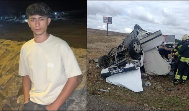 Tekirdağ yolunda kaza: 1 ölü, 3 yaralı