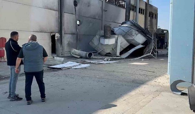 Fabrikada kazan patladı: 3 işçi yaralı
