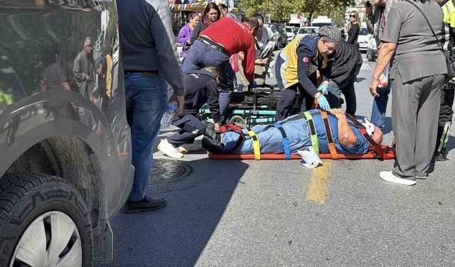 Menteşe'de ticari araç yaşlı vatandaşa çarptı