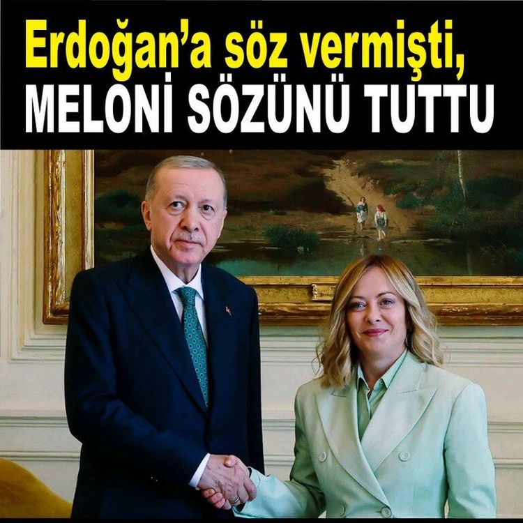 Cumhurbaşkanı Erdoğan’a söz vermişti, Meloni, sigarayı bıraktı