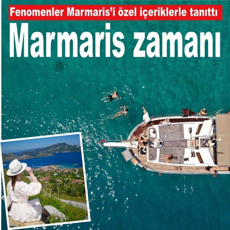 Marmaris'in doğal güzelliklerini ve yöresel lezzetlerini özel içeriklerle tanıttılar