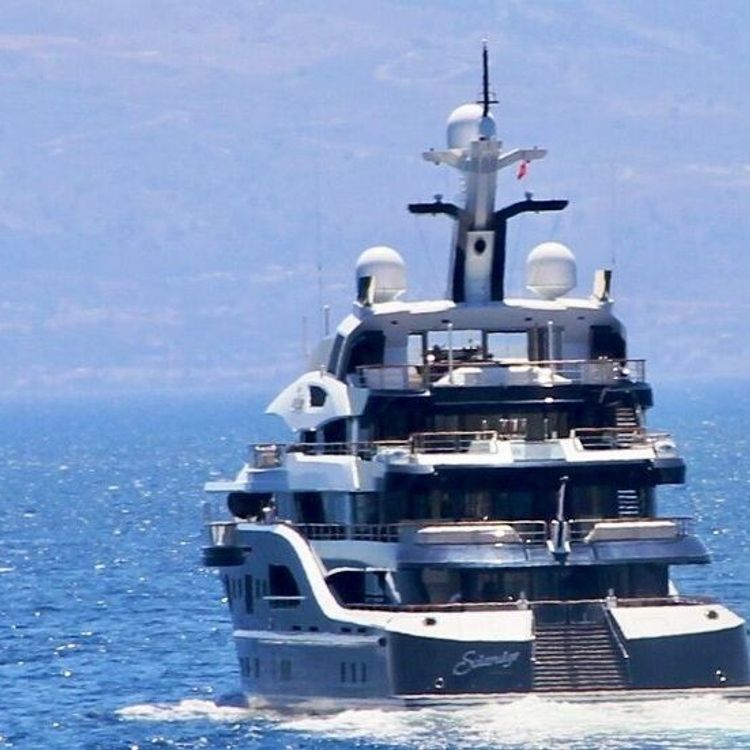 Yüzen saray Bodrum'da