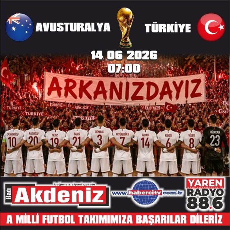 Milli Takım sahaya çıkıyor: Türkiye tek yürek