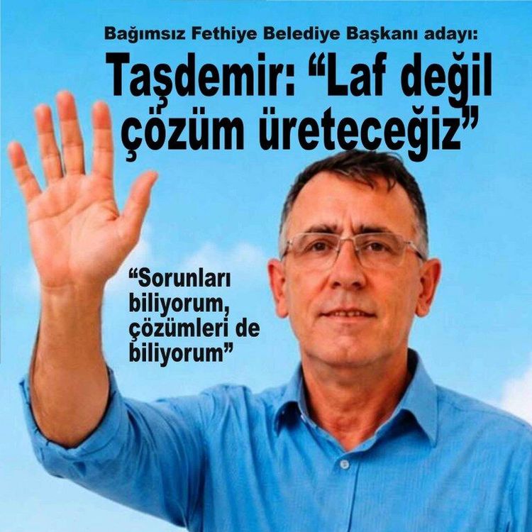 Başkan adayı Taşdemir: “Sorunları biliyorum, çözümleri de biliyorum”