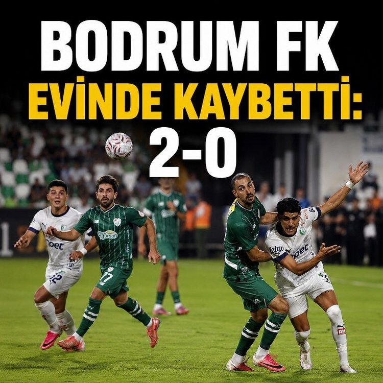Bodrum FK evinde kaybetti: Bursaspor 2-0 kazandı