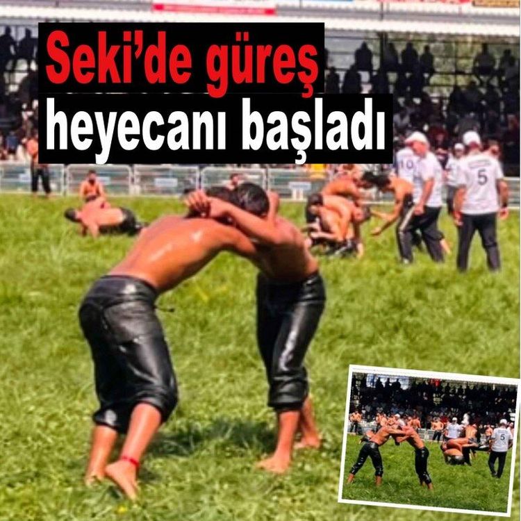 33. Seki Yağlı Pehlivan güreşleri heyecanı başladı