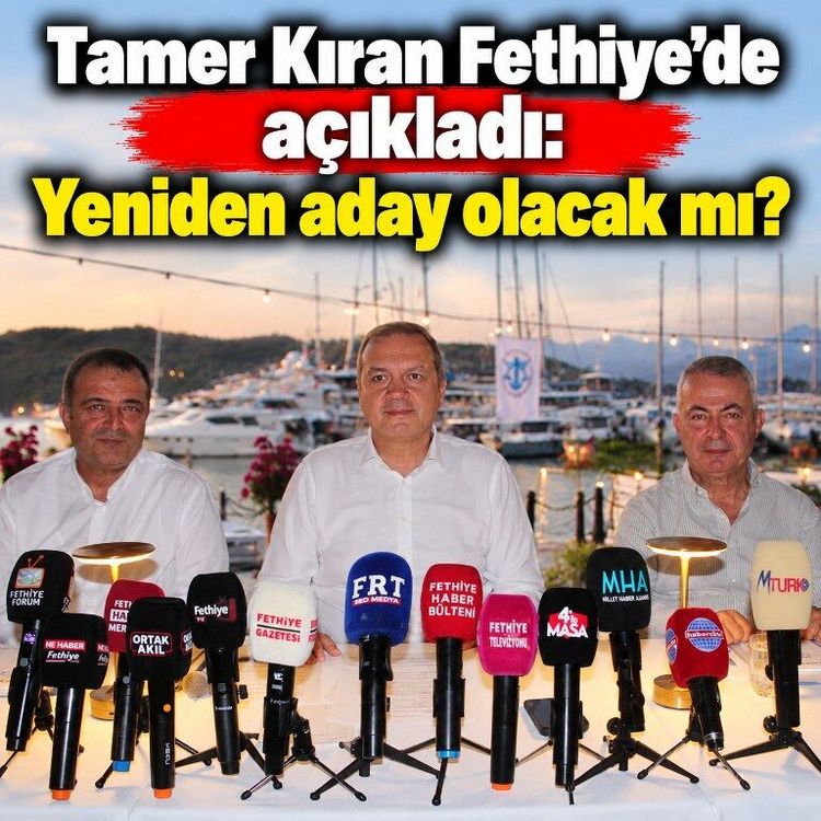 Başkan Kıran Fethiye’de denizcilerle bir araya geldi