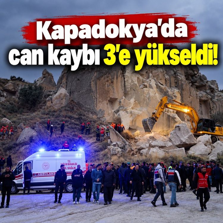 Kapadokya'da can kaybı 3'e yükseldi! Vali Kök son durumu açıkladı