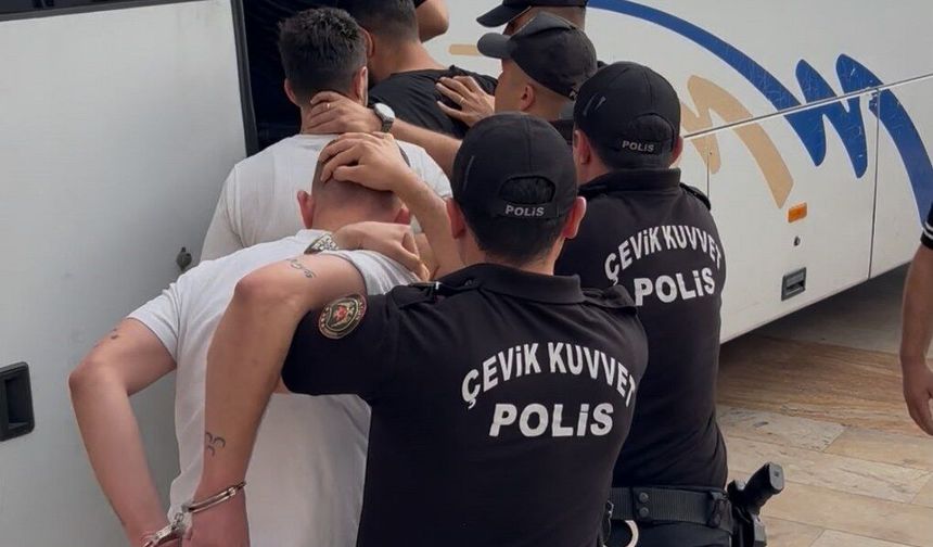 Gasp operasyonu: 8 şüpheliden 7’si tutuklandı