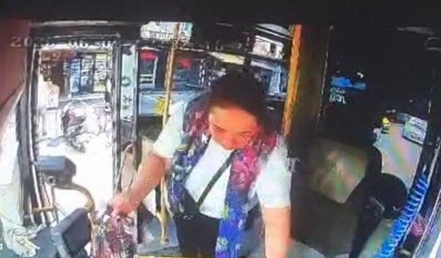 Otobüs şoförünün parasını çalıp kaçtı