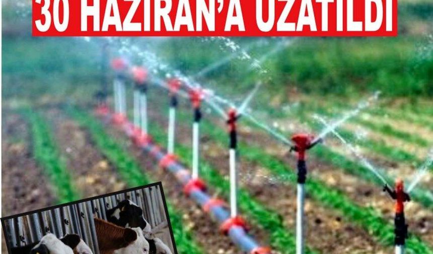 Destekleme başvuru süresi 30 Haziran'a uzatıldı