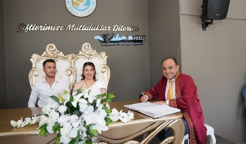 Nikâh Salonu, Seydikemer’e değer katıyor