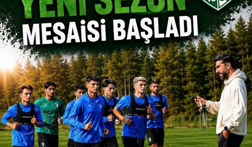 Bodrum FK'da yeni sezon mesaisi başladı! Hedef yeniden Süper Lig