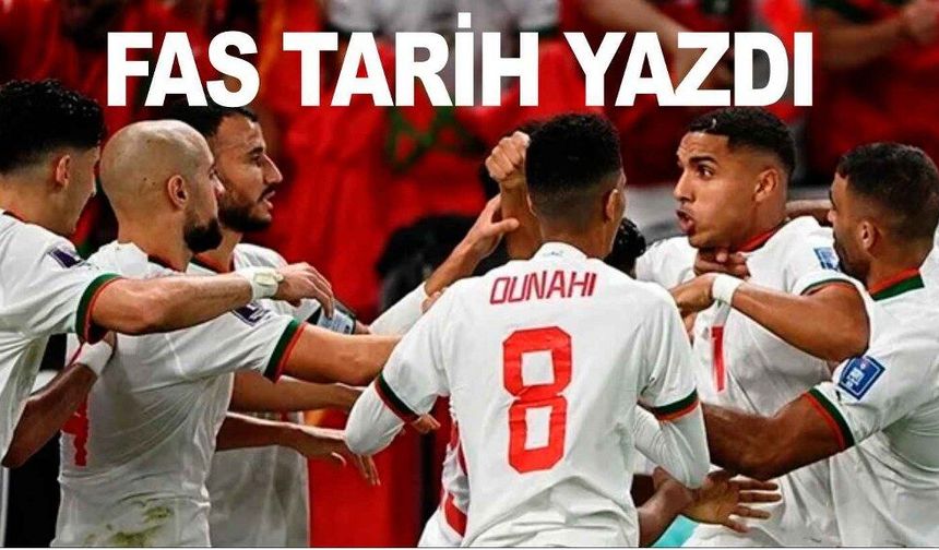 Kanada'yı eleyen Fas çeyrek finalde