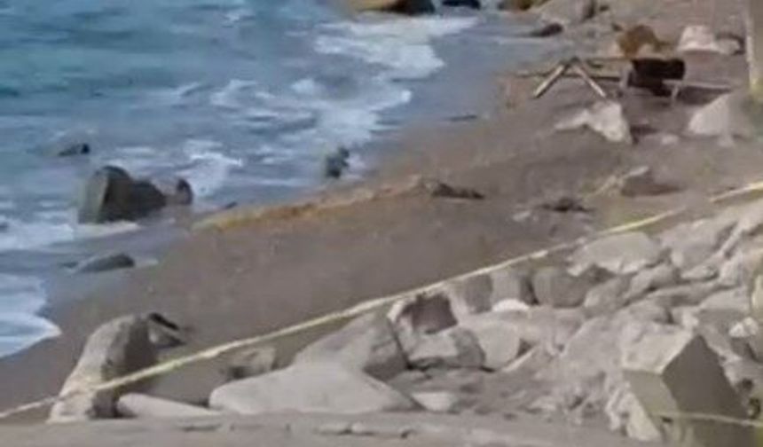 Filyos Sahili'nde bulunan İHA bölgede alarma neden oldu