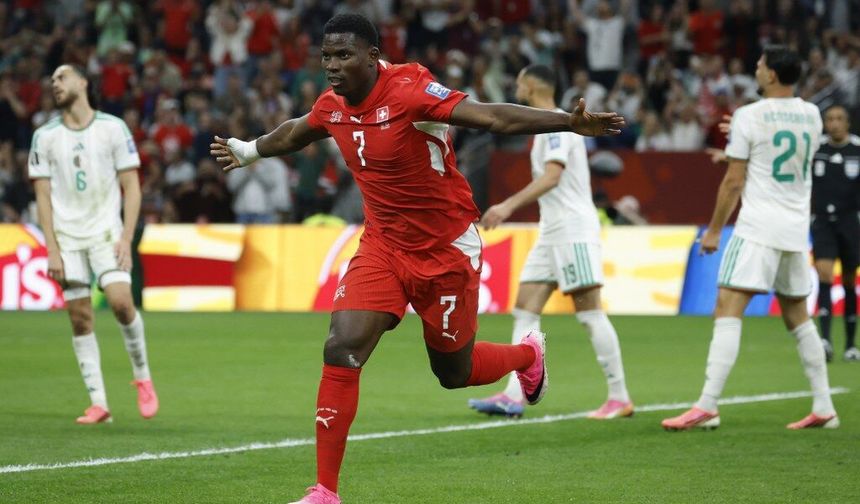 Cezayir’i 2-1 yenen İsviçre son 16’da