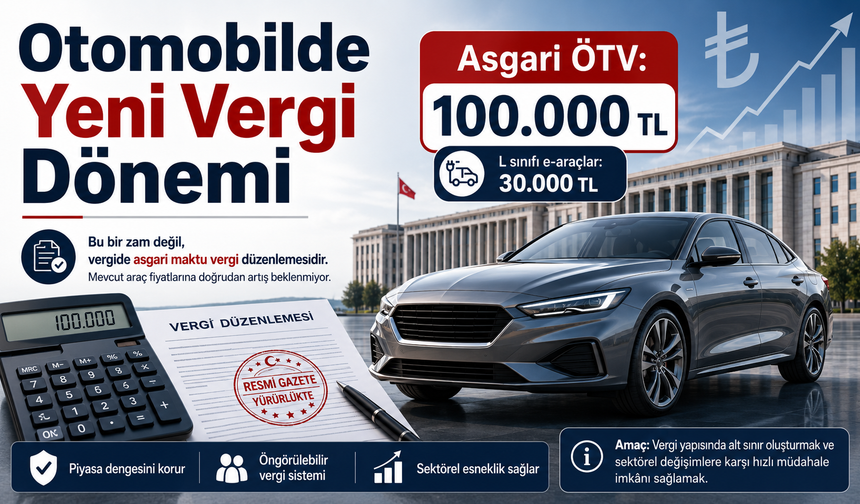 Otomobilde 100 bin TL vergi sınırı: Fiyatlar artacak mı?