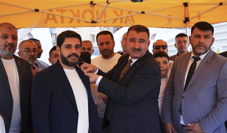 CHP ve diğer partilerden 500 kişi AK Parti'ye katıldı