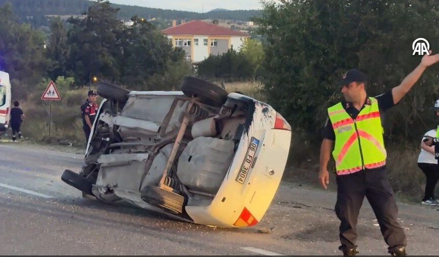2 ayrı kaza: 4’ü çocuk 12 kişi yaralandı