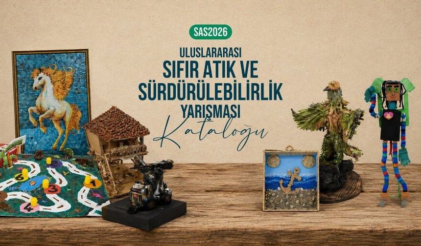 "Uluslararası sıfır atık ve sürdürülebilirlik yarışması" kataloğu yayımlandı