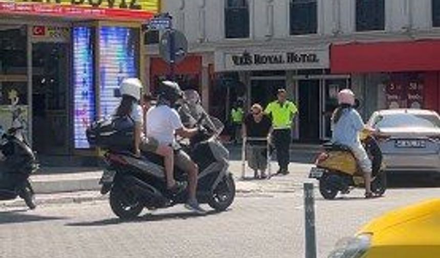 Fethiye’de Polis memurundan örnek davranış