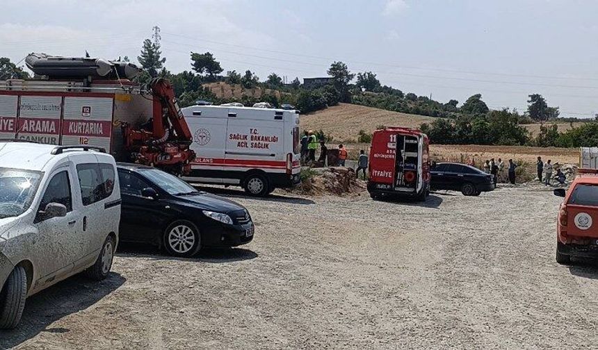 Boru döşeme çalışmasında göçük: 1 ölü, 1 ağır yaralı