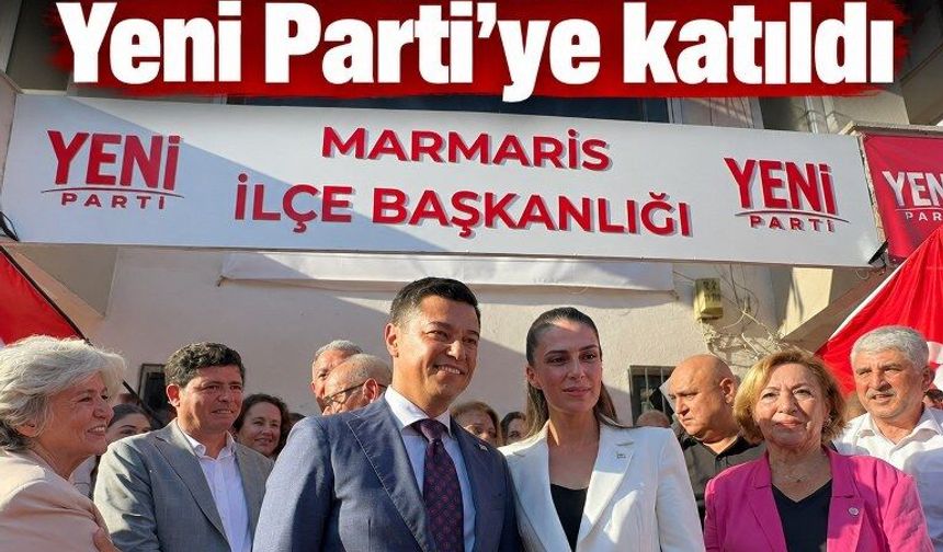 Marmaris’te siyasi değişim: Acar Ünlü CHP’den istifa ederek Yeni Parti’ye katıldı