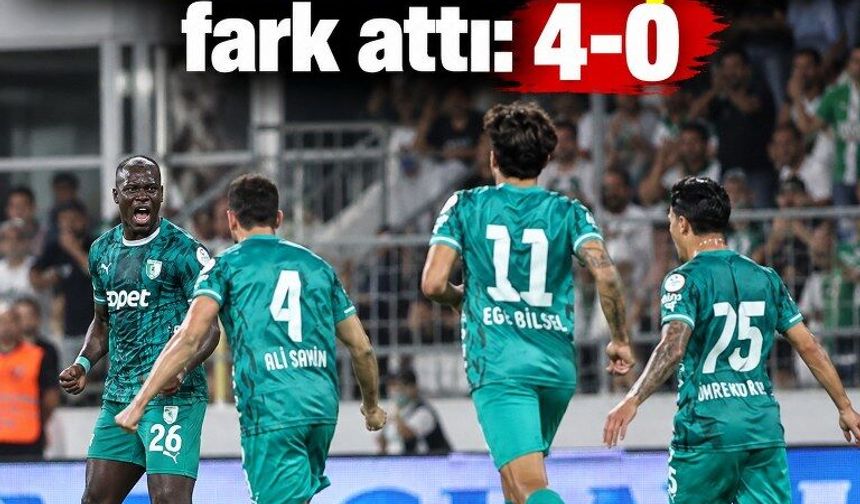 Bodrum FK, lider Batman Petrolspor’a fark attı: 4-0