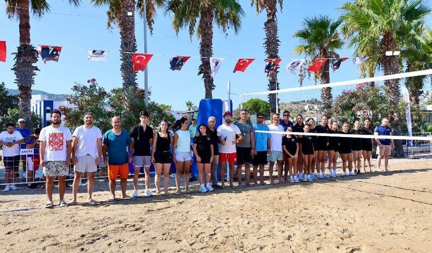 Plaj voleybolu heyecanı devam ediyor