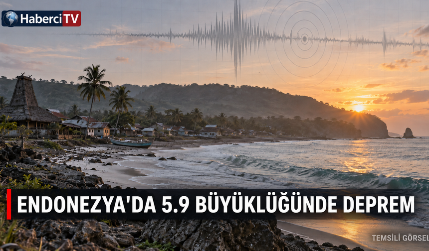 Endonezya Kodi Sumba Barat Daya açıklarında 5.9 Şiddetinde Deprem Oldu