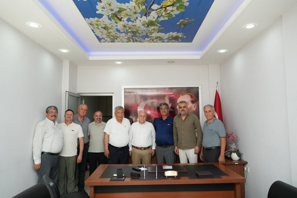 Ortaca Şoförler Ve Otomobilciler Esnaf Odası Başkanı Halil Erpek Ziyareti 1024X683