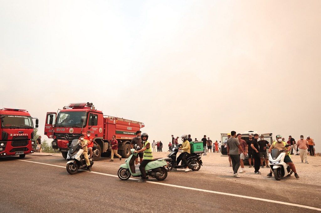 Büyükşehir Tüm Gücüyle Yangın Sahasında (9) 1024X682