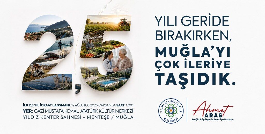 Büyükşehir 2,5 Yıllık Hizmetlerini Muğlalılarla Buluşturuyor 1024X518