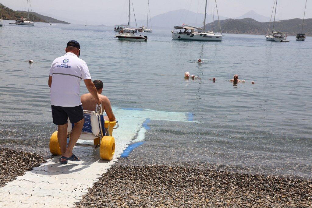 Muğla Sahillerinde Engelsiz Yaz (3) 1024X683
