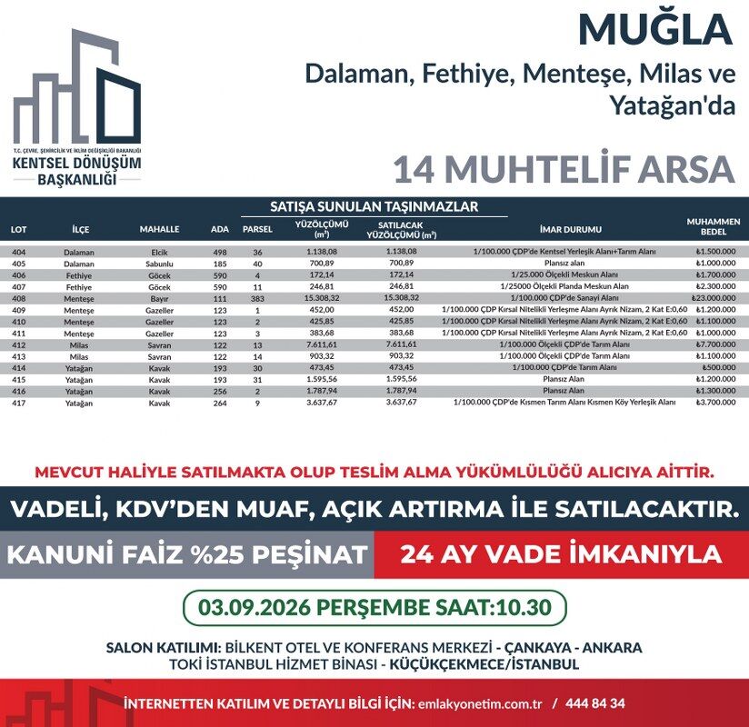 Muhtelif Arsa Satış (15)