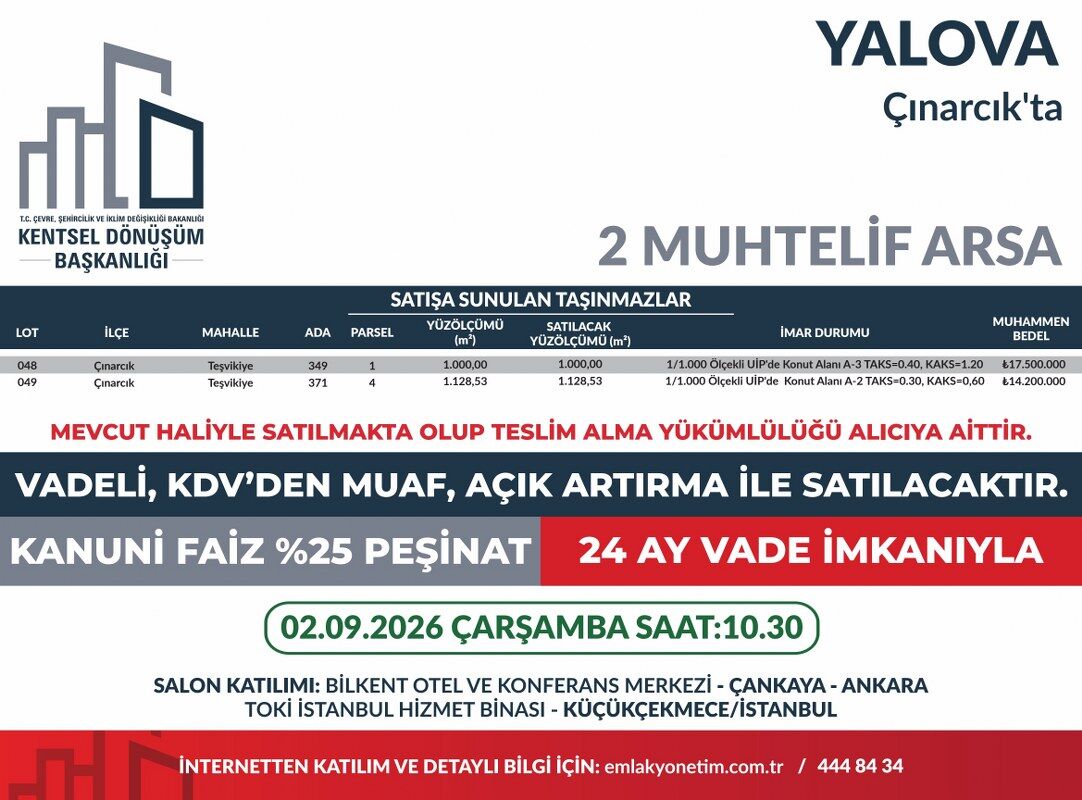Muhtelif Arsa Satış (20)