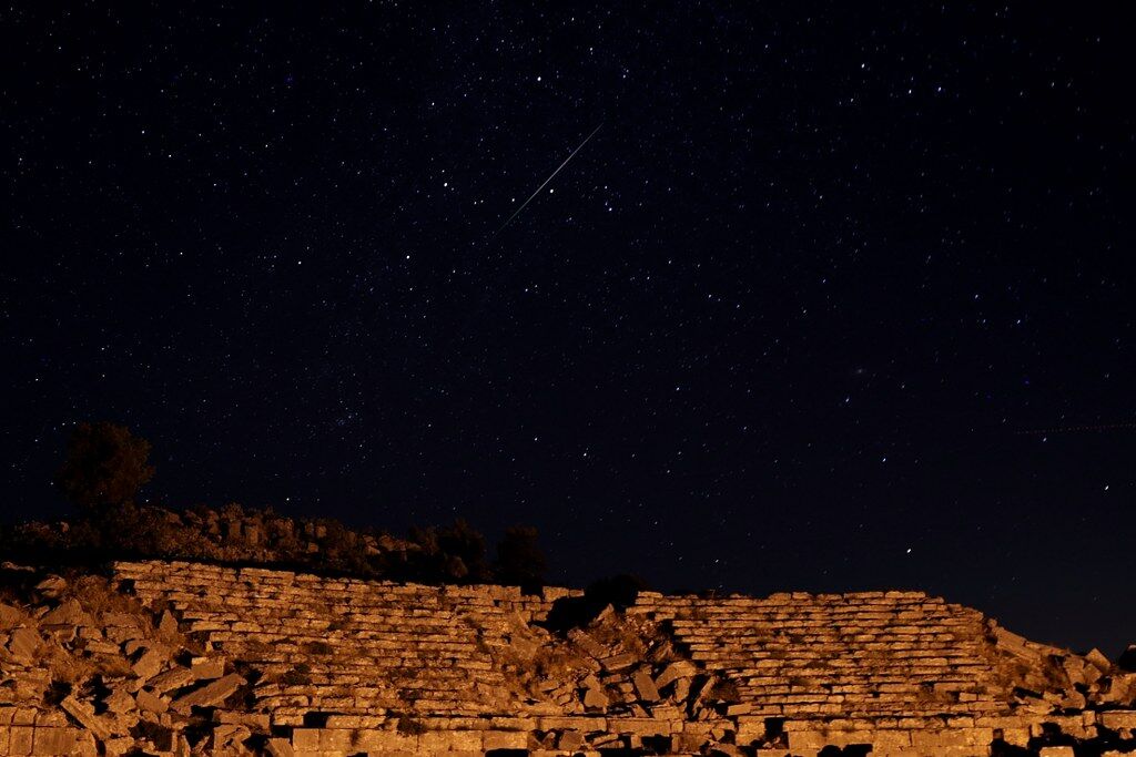 Perseid Meteor Yagmuru Antalyada Goruntulendi (2) 1024X683