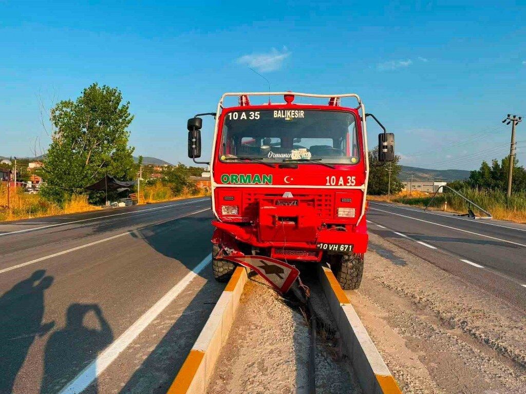 Yangına Giderken Kaza (1) 1024X768