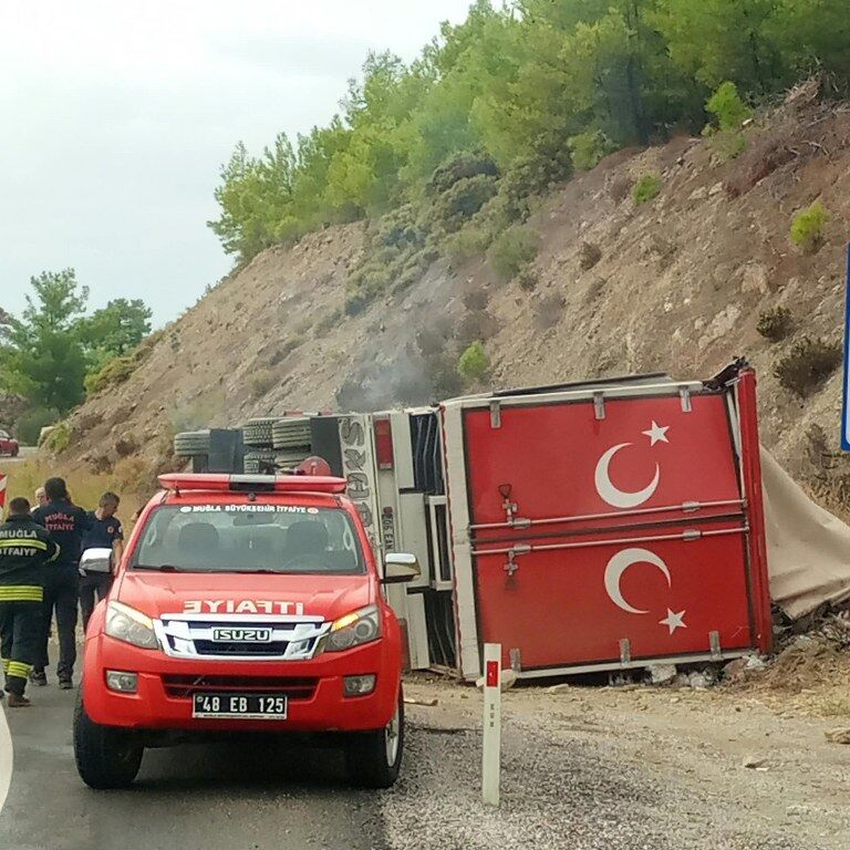 Sarıyer Tır Kaza 768X768