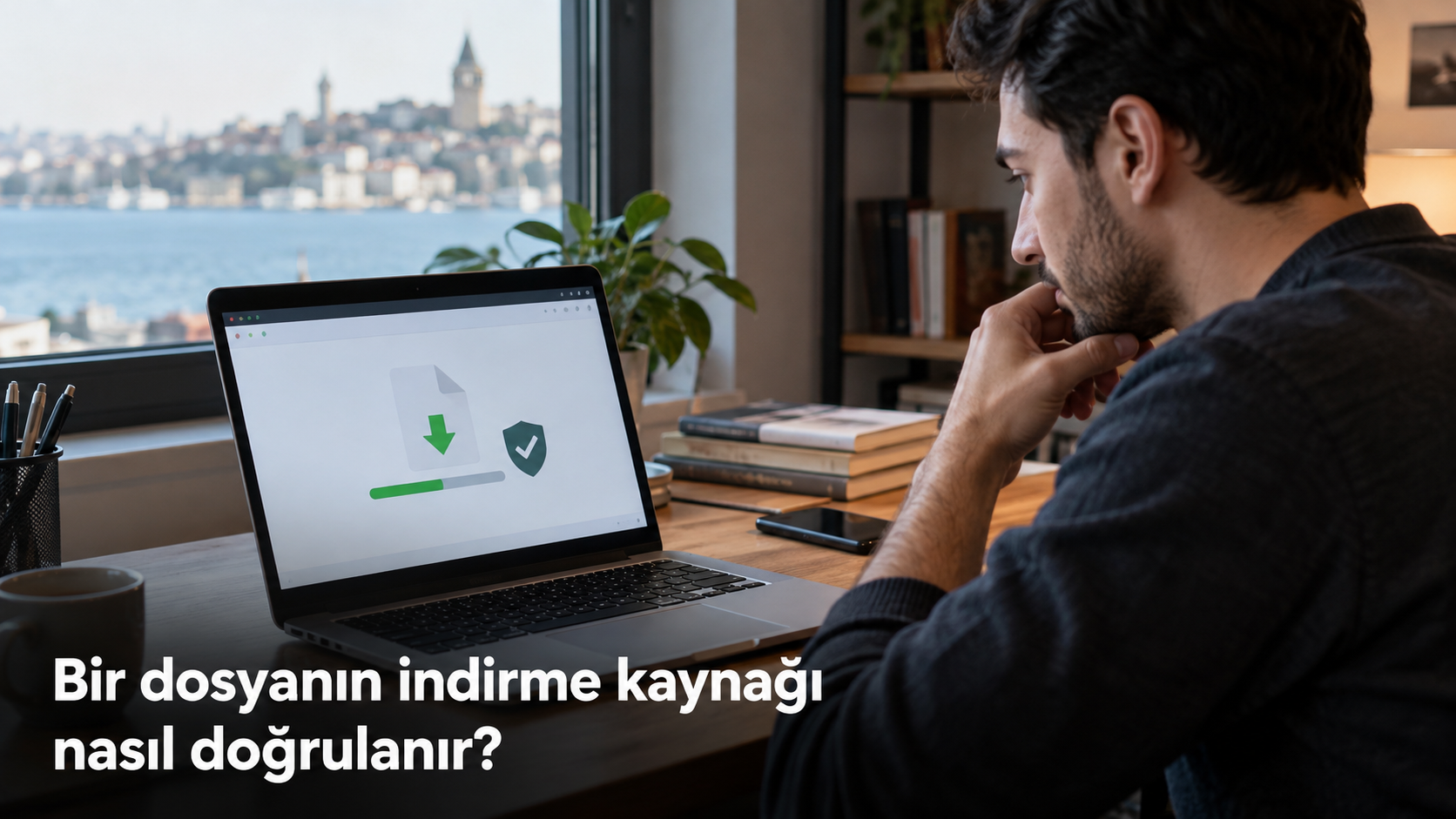 Bir dosyanın indirme kaynağı nasıl doğrulanır?
