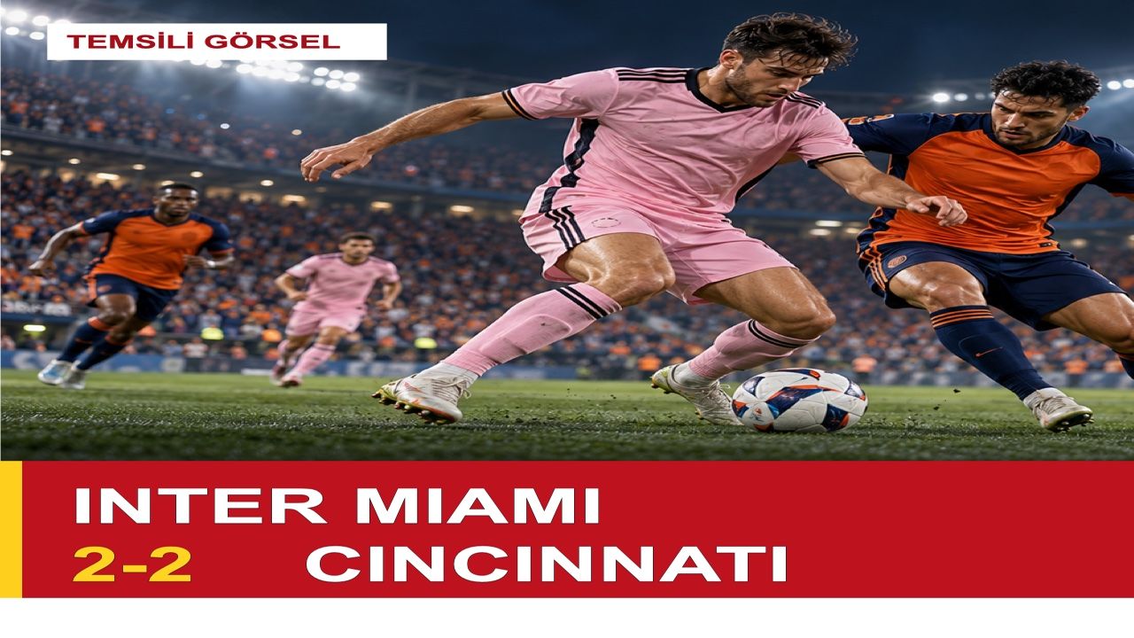 Inter Miami-Cincinnati maç sonucu: 2-2 beraberlik