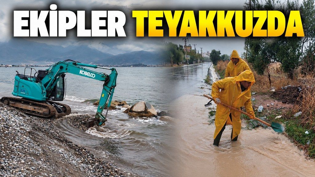 Muğla'da sağanak alarmı! 24 saatte 111 olaya müdahale edildi