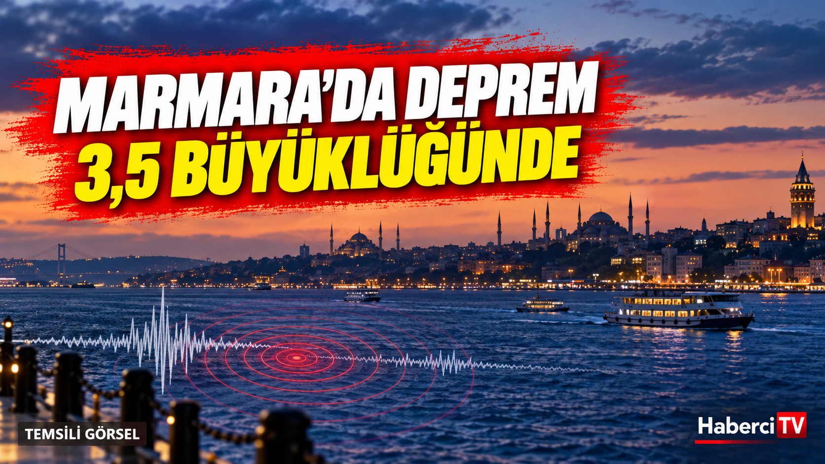 SON DAKİKA! İSTANBUL VE ÇEVRE İLLERDE HİSSEDİLEN BİR DEPREM OLDU