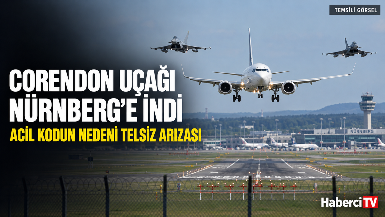 Corendon uçağına savaş uçakları eşlik etti: Telsiz arızası alarm yarattı