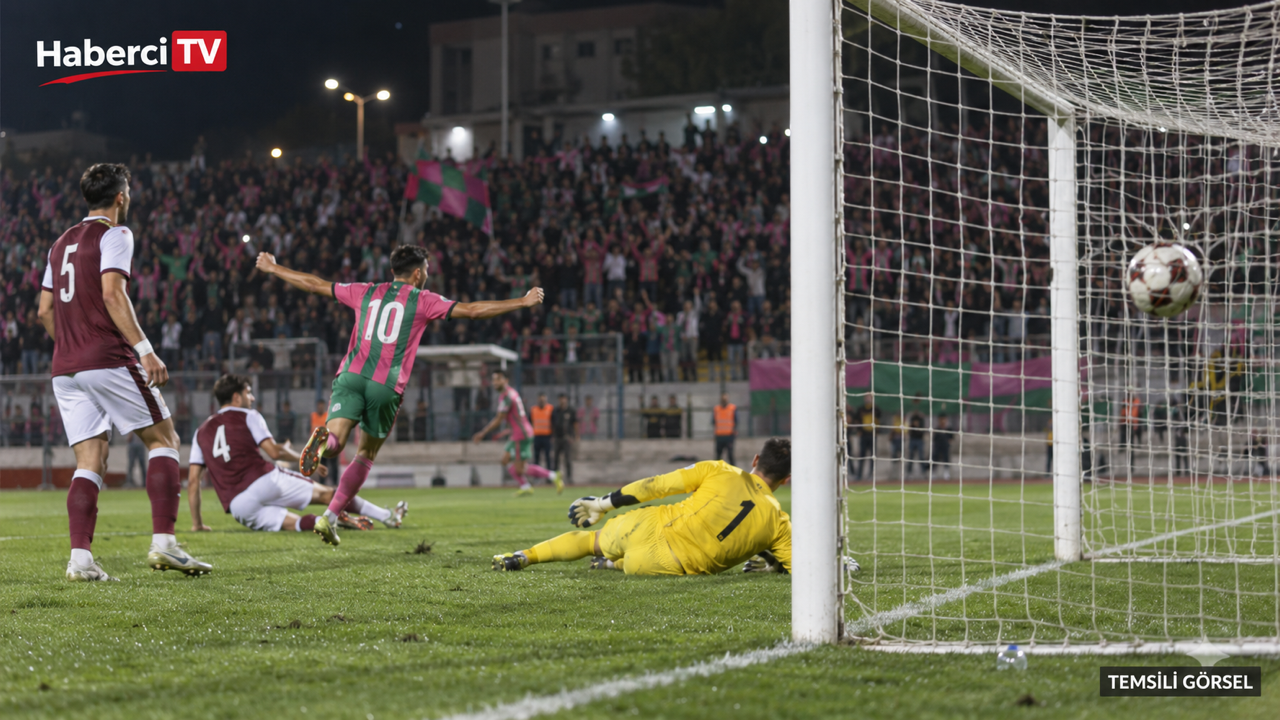 Isparta 32 Spor, Hatayspor’u Fatih Aktay’ın golüyle yendi