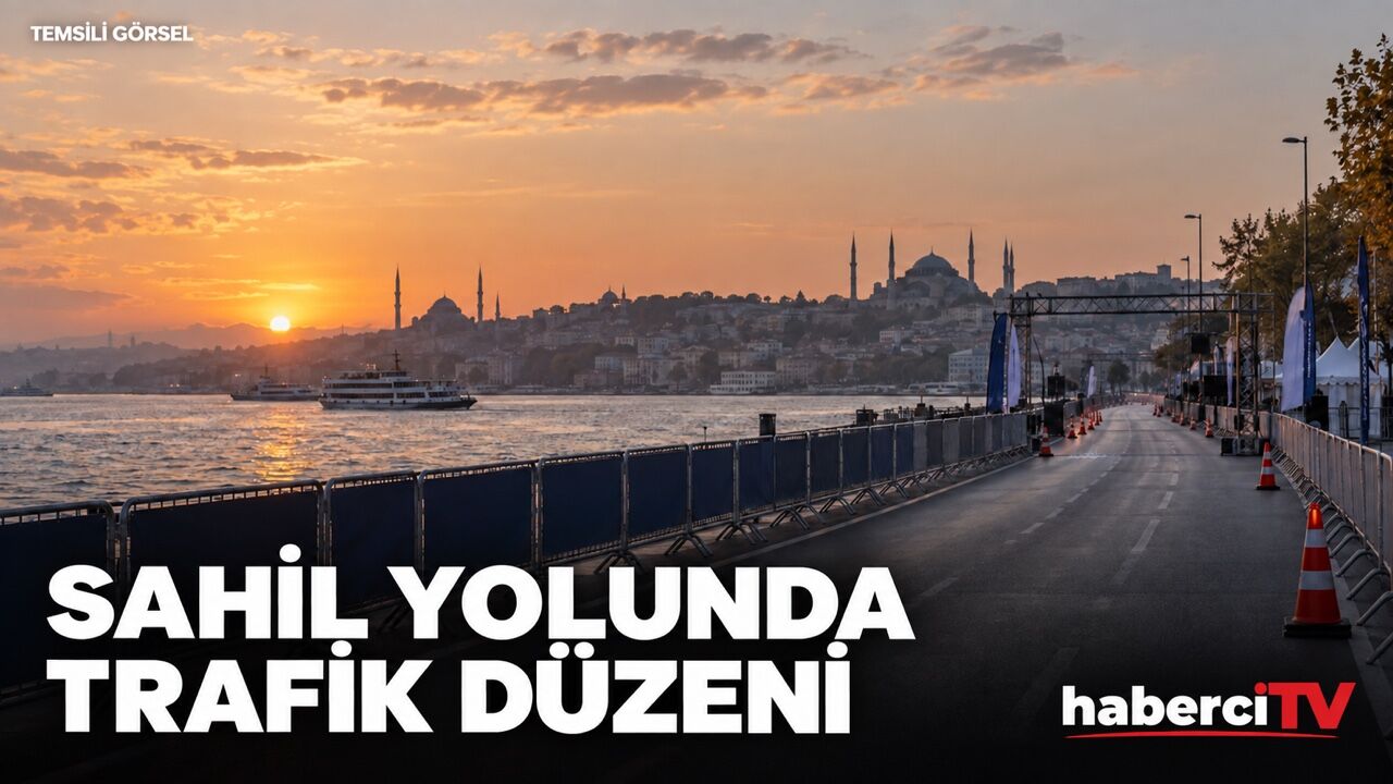 İstanbul'u Koşuyorum için sahil yolu 4 Ekim'de kapanacak