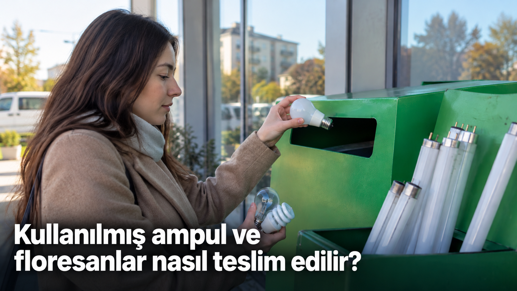 Kullanılmış ampul ve floresanlar nasıl teslim edilir?