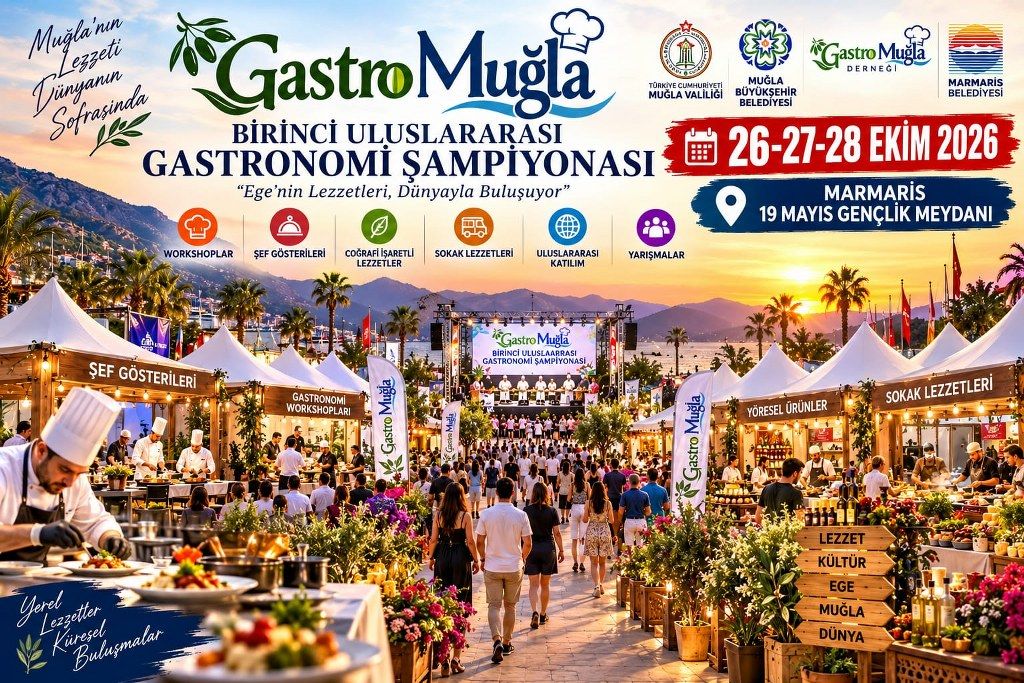 Marmari̇s Dünya Mutfaklarinin Yarişacaği Bi̇r Uluslararasi Gastronomi̇ Şenli̇ği̇ne Sahne Olacak (1) 1024X683