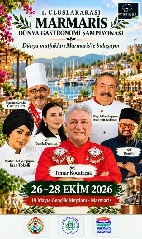 Marmari̇s Dünya Mutfaklarinin Yarişacaği Bi̇r Uluslararasi Gastronomi̇ Şenli̇ği̇ne Sahne Olacak (2) 456X768
