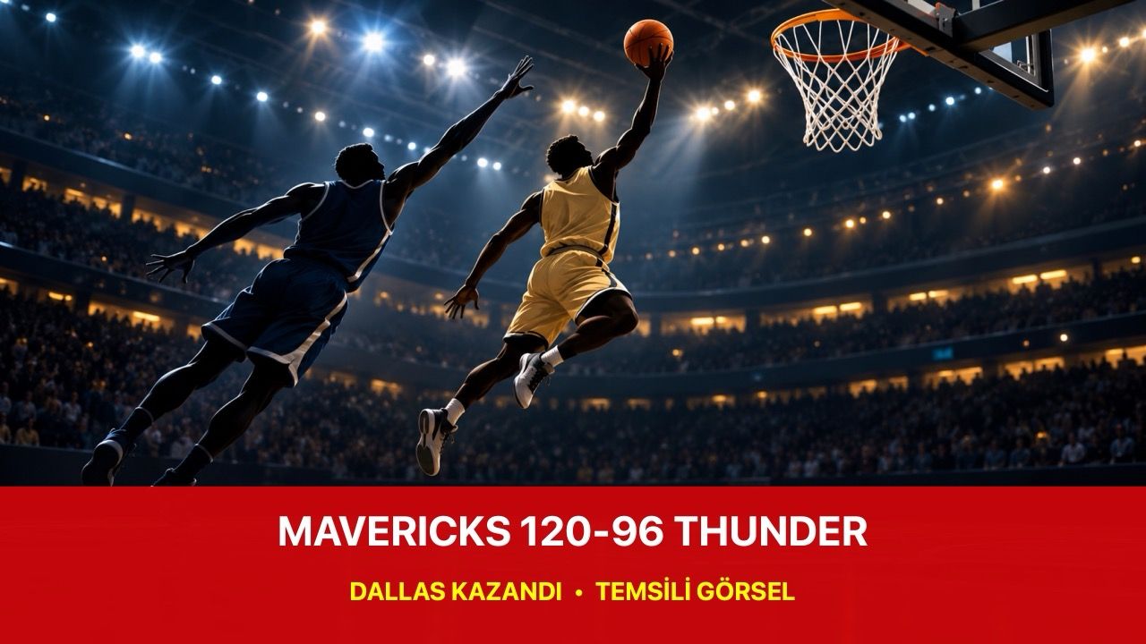 Mavericks-Thunder maç sonucu: Dallas, Oklahoma City’yi 120-96 yendi